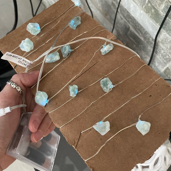 Free with purchase Blue crystal fairy lights - Picture 1 of 3
